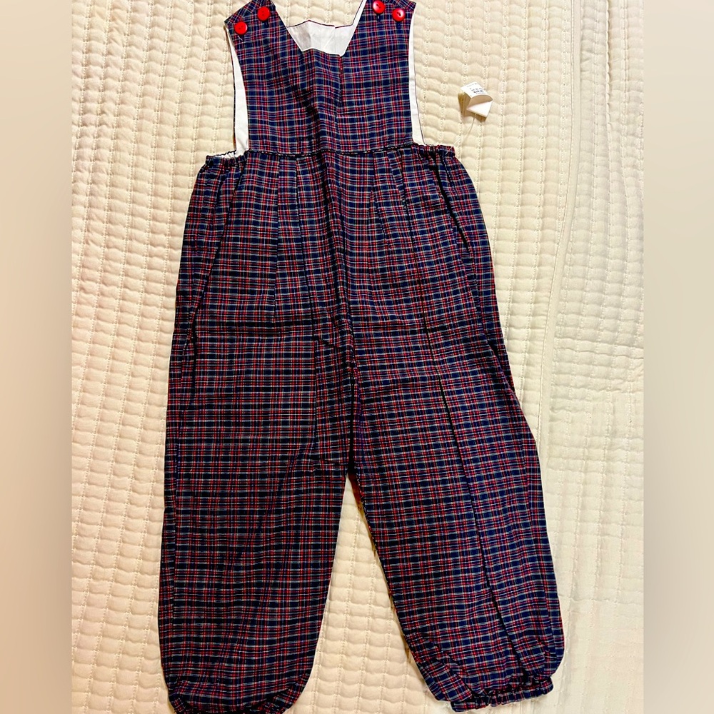 Kids Christmas Overalls